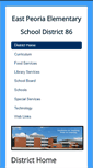 Mobile Screenshot of epd86.org